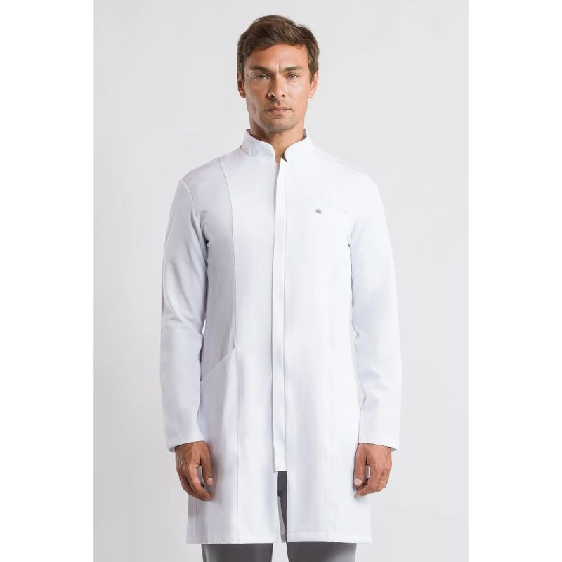 Jaleco Masculino Elegance Branco - M