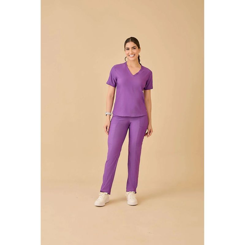 Scrub Feminino Alyne - Roxo - P